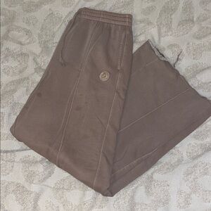 PINK Victoria's Secret Brown Wide Leg Pants